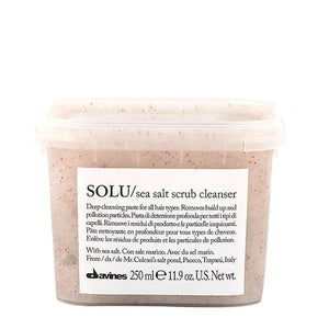 SOLU/ Sea salt scrub cleanser